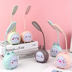 Cute Cartoon LED Rechargeable Desk Lamp 